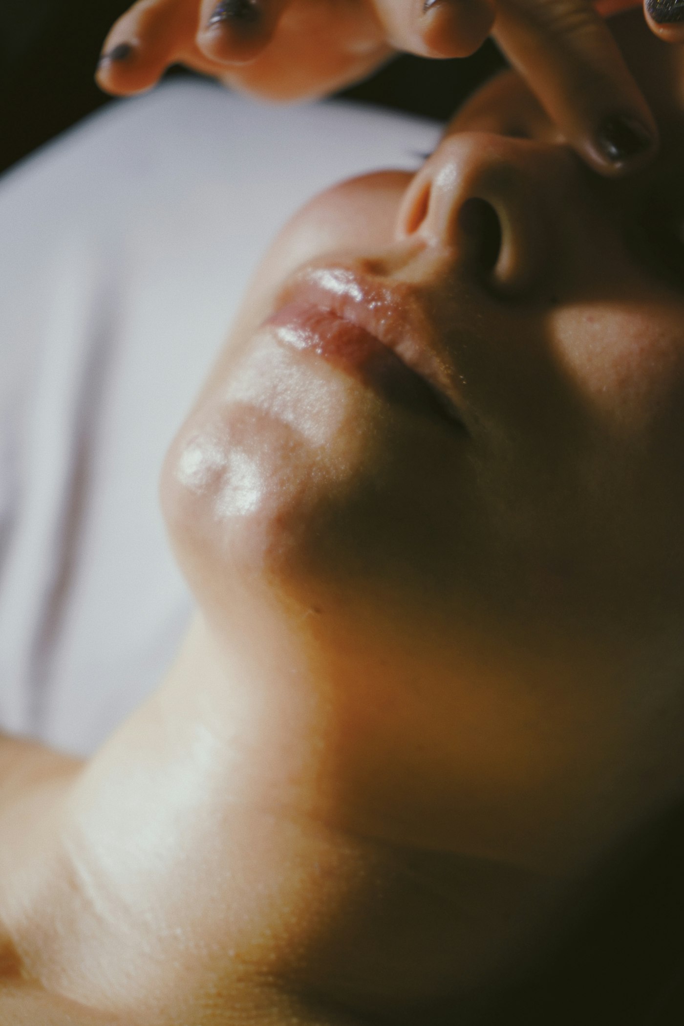 Clear skin after facial care